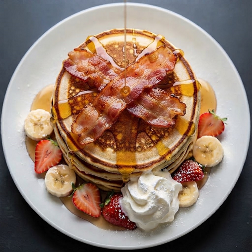 Pancake With Bacon 