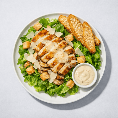 Cesar Salad With Grilled Chicken 
