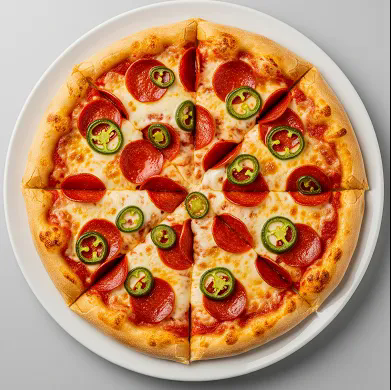 9 " Pizza With 2 Toppings 
