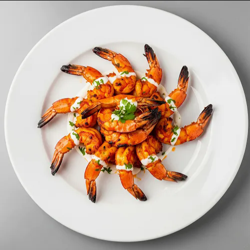Grilled Shell-on Tiger Prawn 