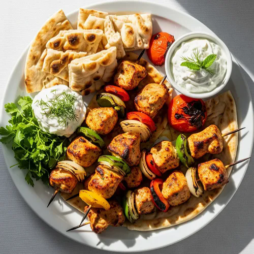 Chicken Kebab Without Bones 