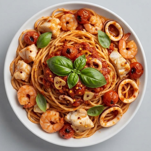 Seafood Linguine 